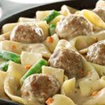 cooked perfect recipe creamy pappardelle and meatballs