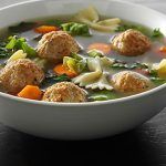cooked perfect recipe escarole soup with turkey meatballs and pasta
