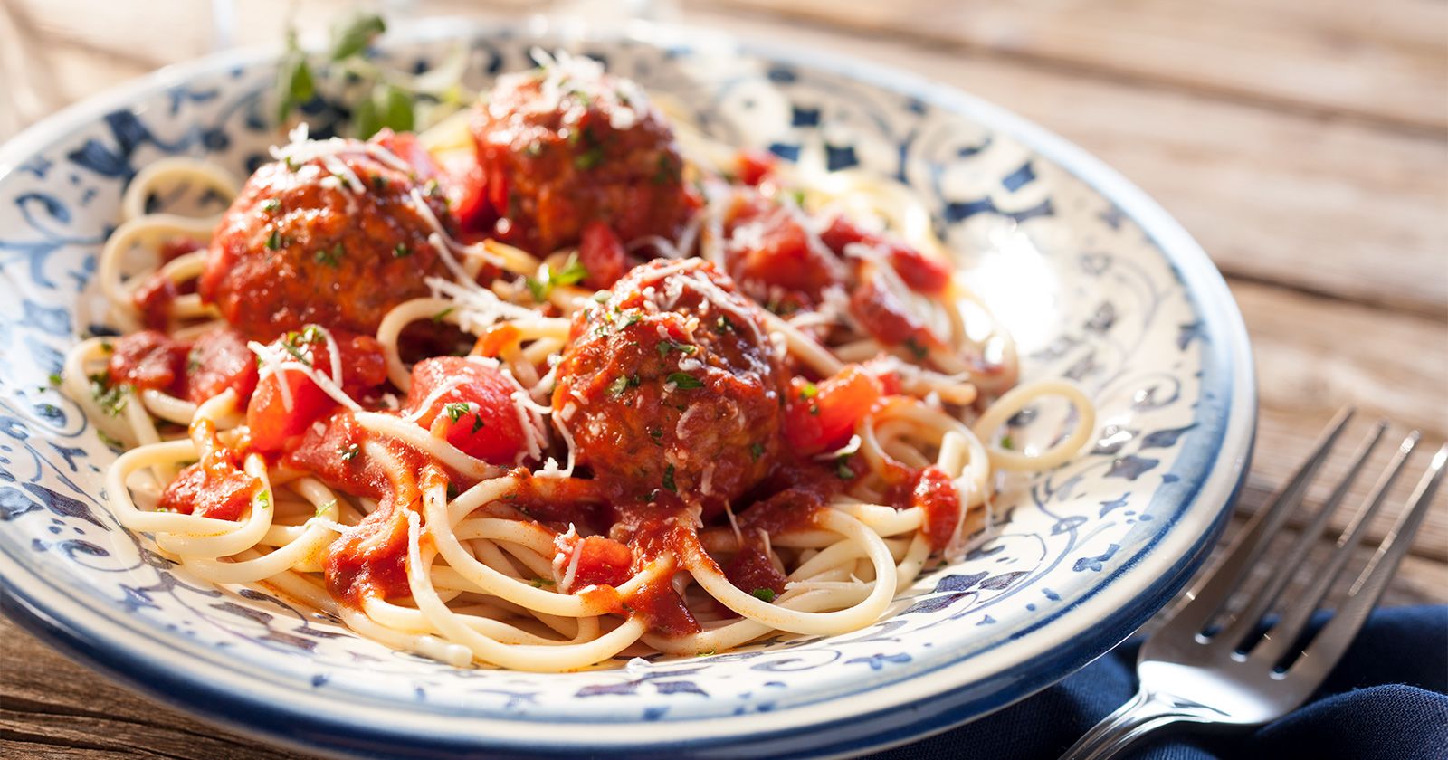 cooked perfect italian style meatballs