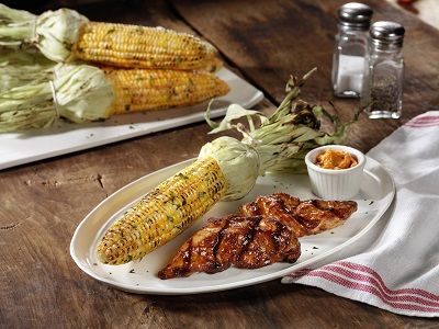 Chicken Tenders with Grilled Corn and Butter Resized