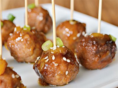 cooked perfect recipe slow cooker pineapple teriyaki meatballs