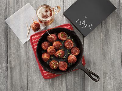 cooked perfect recipe bacon wrapped meatballs