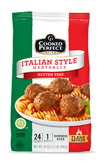 cooked perfect meatball glutenfree product image