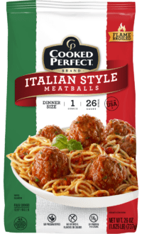 cooked perfect italian style meatballs 2022