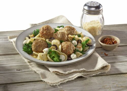 cooked perfect recipe angus meatballs with orecchiette and broccoli rabe