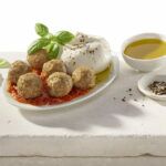 cooked perfect recipe italian style meatballs with burrata cheese