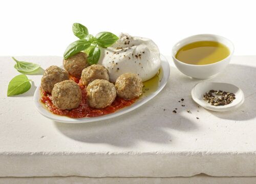 cooked perfect recipe italian style meatballs with burrata cheese