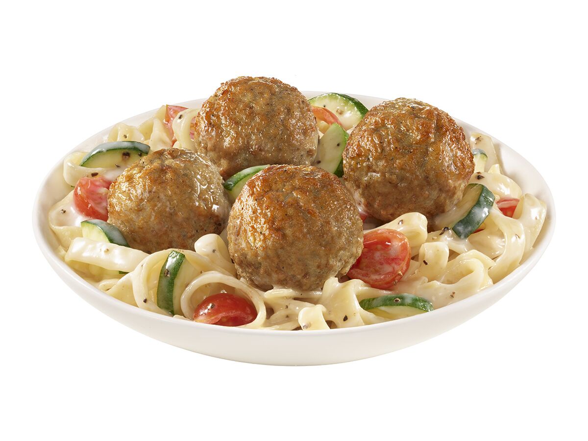 cooked perfect recipe turkey meatballs pasta primavera