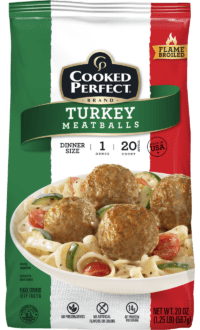 cooked perfect turkey meatballs 2022